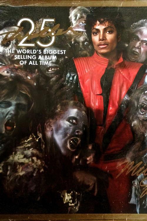Michael Jackson 25th Anniversary of Thriller backdrop