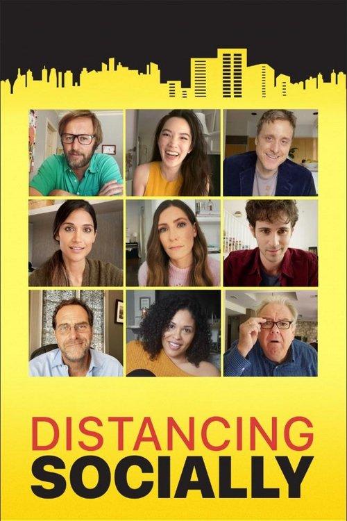 Distancing Socially backdrop