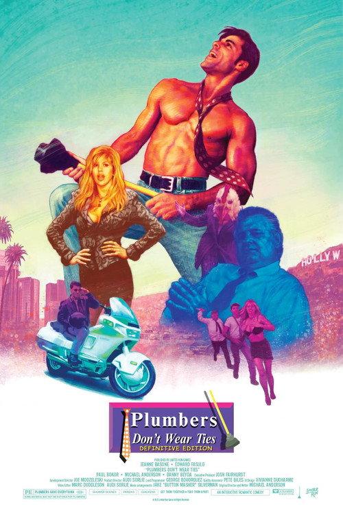 Plumbers Don't Wear Ties backdrop