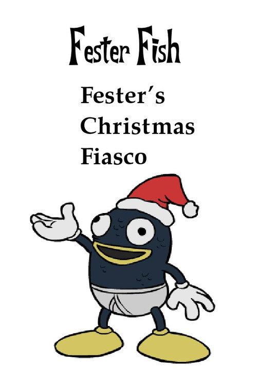 Fester's Christmas Fiasco backdrop