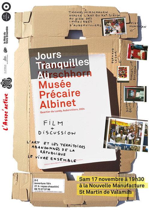 Jours tranquilles au Musee Precaire Albinet backdrop