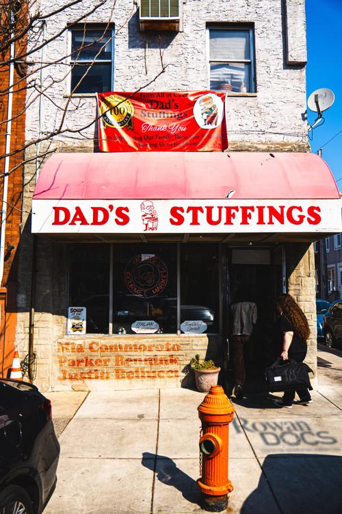 Dad's Stuffings backdrop