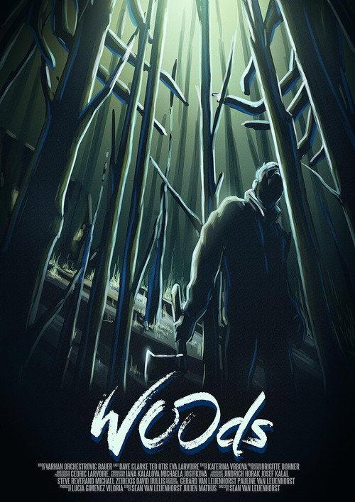 Woods backdrop