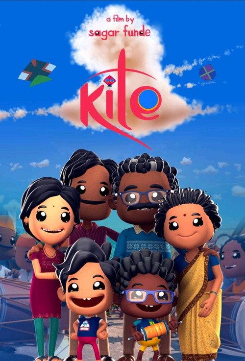 Kite ( patang) backdrop