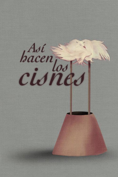 Así hacen los cisnes backdrop