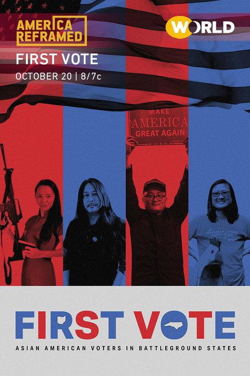 First Vote backdrop