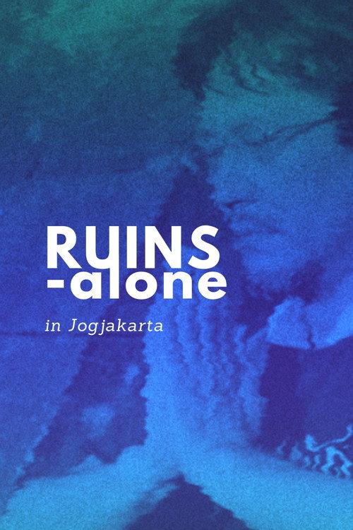 Ruins Alone in Jogjakarta backdrop