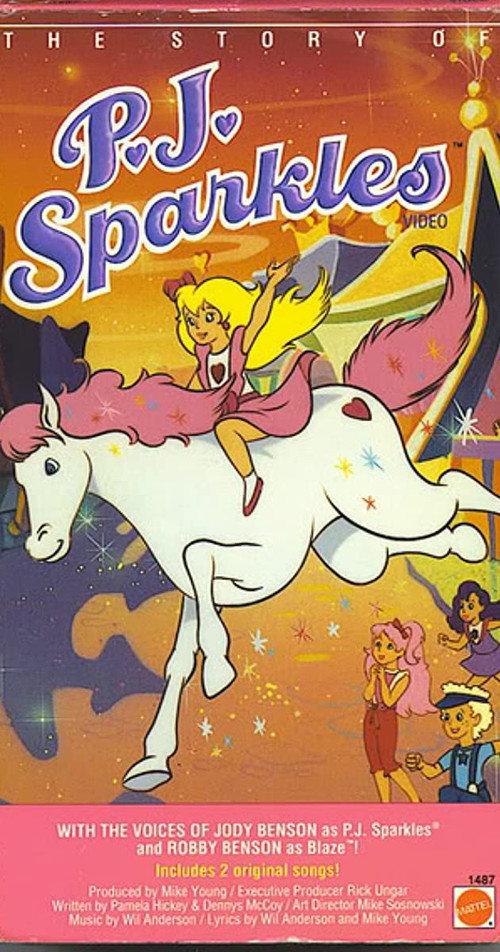 P.J. Sparkles backdrop
