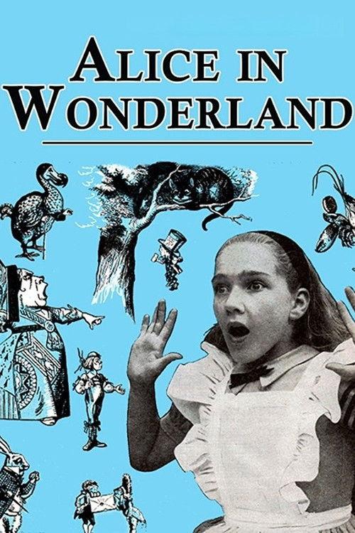 Alice in Wonderland backdrop