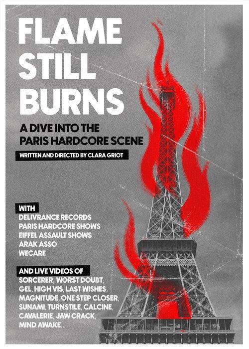 Flame Still Burns - A Dive Into the Paris Hardcore Scene backdrop