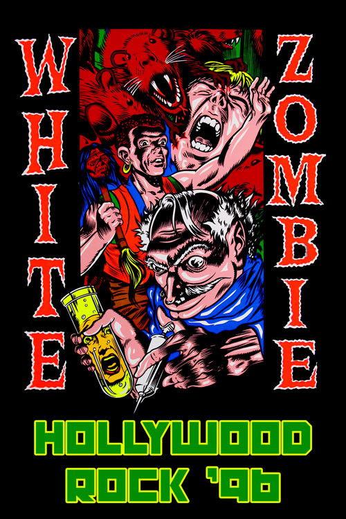 White Zombie: Hollywood Rock '96 backdrop