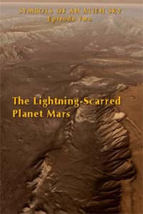 The Lightning-Scarred Planet Mars backdrop