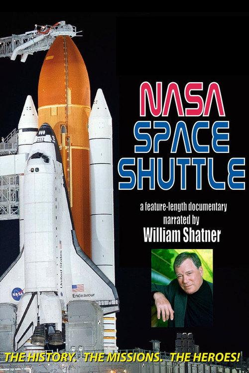 The Space Shuttle backdrop