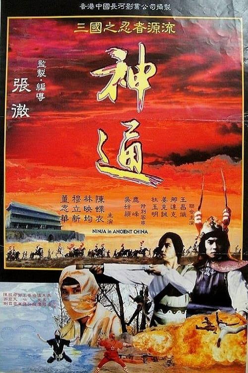 Ninja in Ancient China backdrop