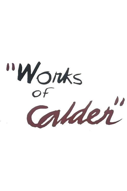 Works of Calder backdrop