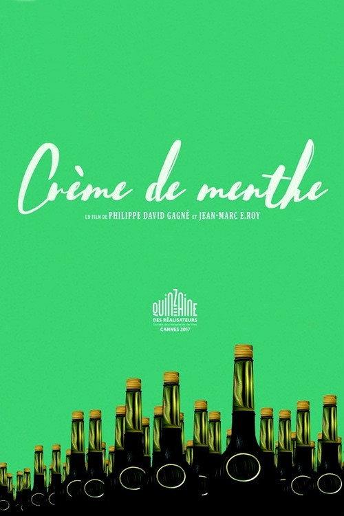 Crème de menthe backdrop
