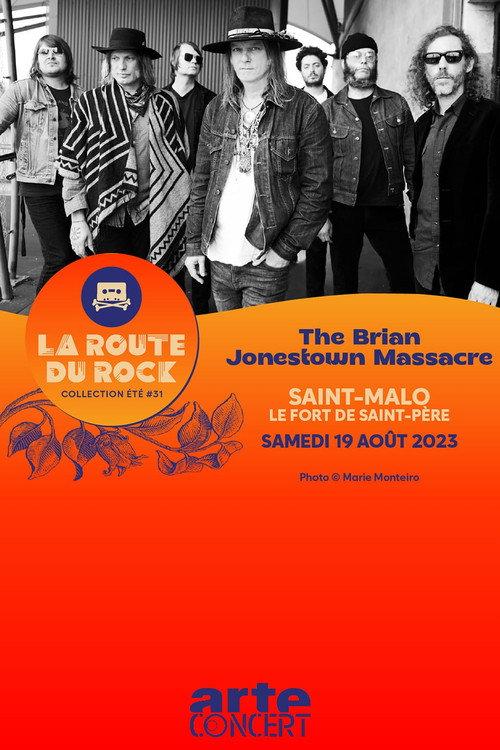 The Brian Jonestown Massacre - La Route du Rock 2023 backdrop