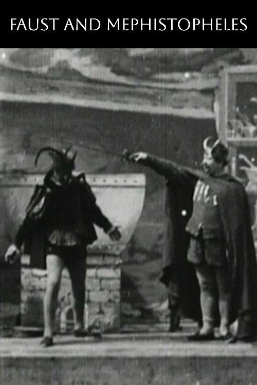 Faust and Mephistopheles backdrop