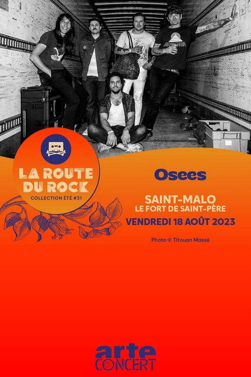 Osees - La Route du Rock 2023 backdrop