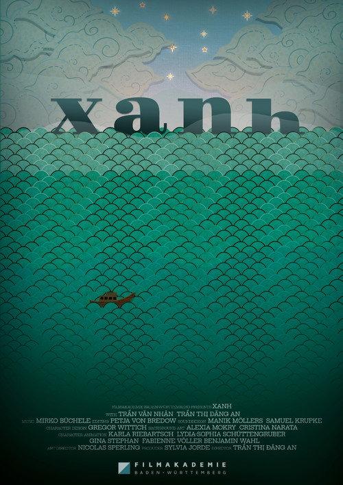 Xanh backdrop