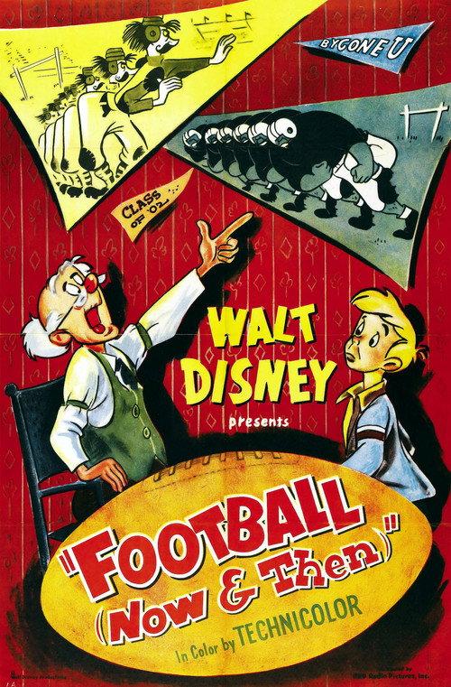 Football (Now and Then) backdrop