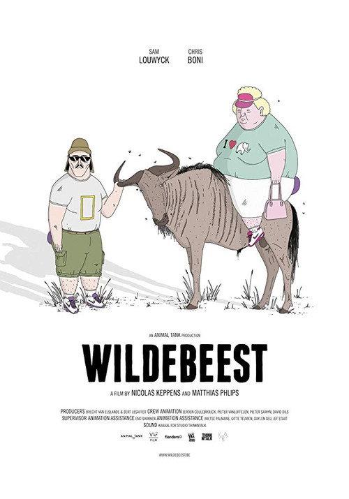 Wildebeest backdrop