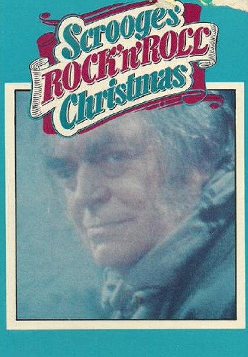 Scrooge's Rock 'N' Roll Christmas backdrop