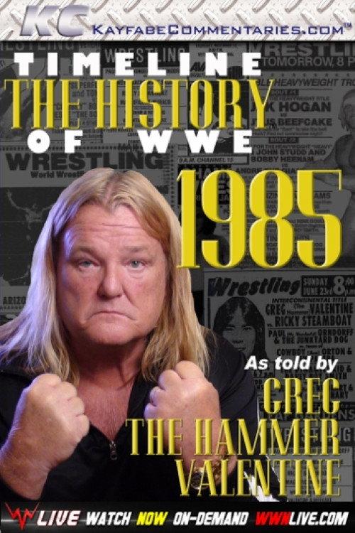 Timeline The History of WWE – 1985 – As Told By Greg Valentine backdrop