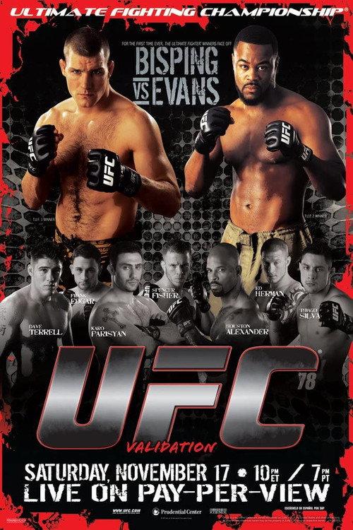 UFC 78: Validation backdrop