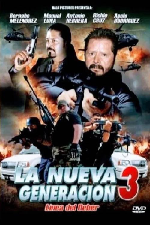La nueva generación 3: Línea del deber backdrop