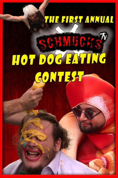 The First Annual Schmucks Hot Dog Eating Contest backdrop