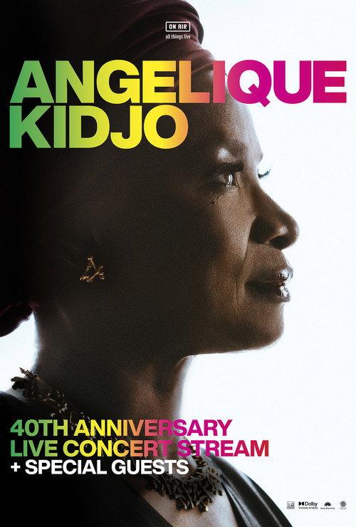Angélique Kidjo '40th Anniversary' backdrop