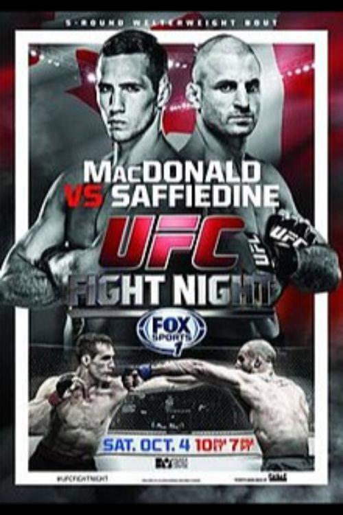 UFC Fight Night 54: MacDonald vs. Saffiedine backdrop