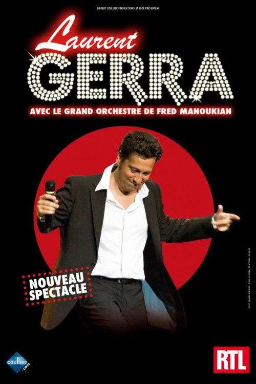 Laurent Gerra - Avec le grand orchestre de Fred Manoukian au Palais des Sports backdrop