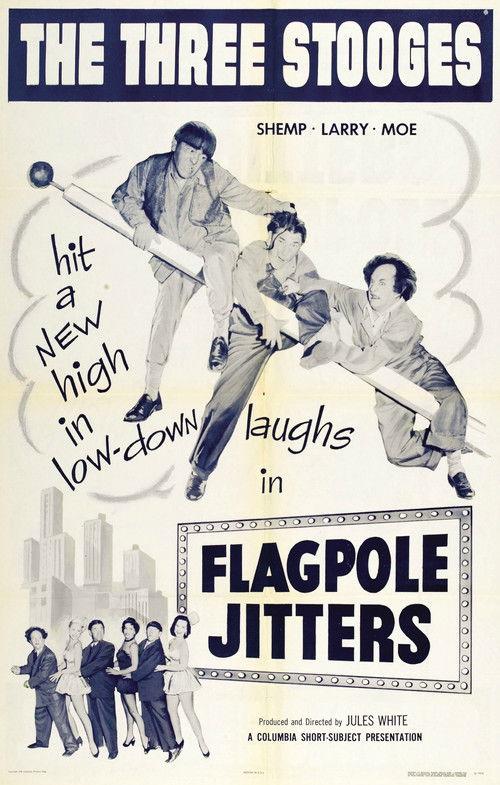 Flagpole Jitters backdrop