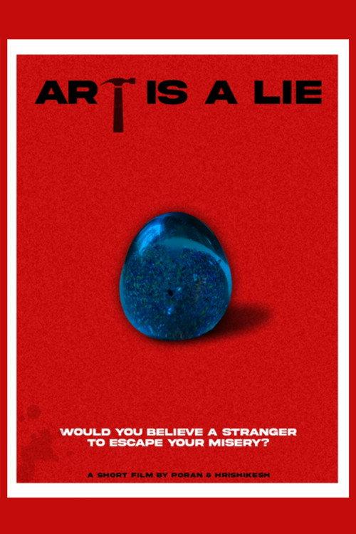 Art is a LIE backdrop