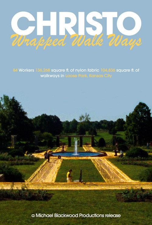 Christo: Wrapped Walk Ways backdrop