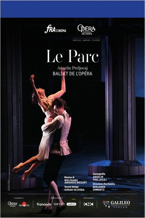 Le Parc Ballet at the Opera de Paris backdrop