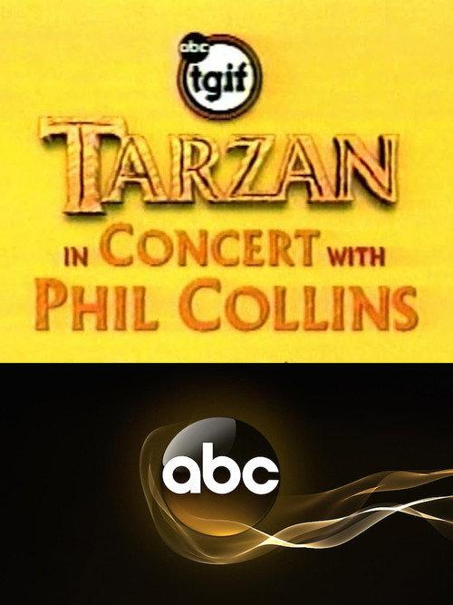 Tarzan in Concert with Phil Collins backdrop
