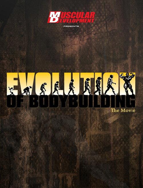 Evolution of Bodybuilding backdrop