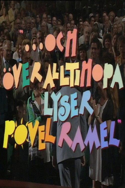 ...och över alltihopa lyser Povel Ramel backdrop