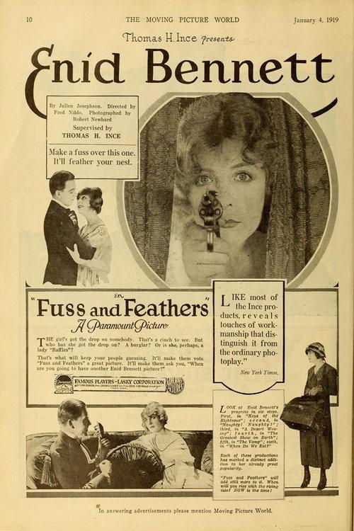 Fuss and Feathers backdrop
