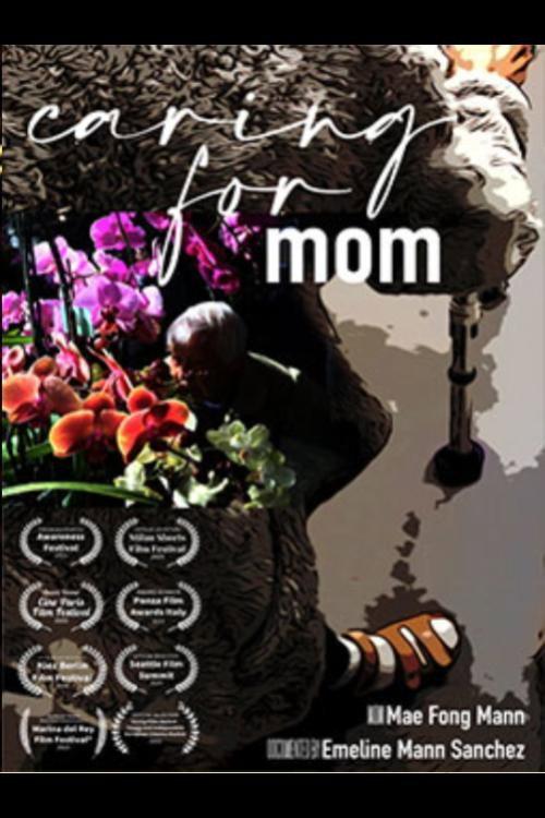Caring For Mom backdrop