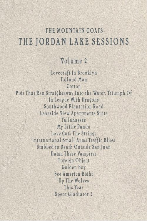 the Mountain Goats: the Jordan Lake Sessions (Volume 2) backdrop