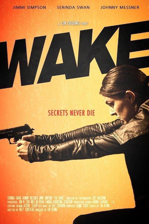 Wake backdrop