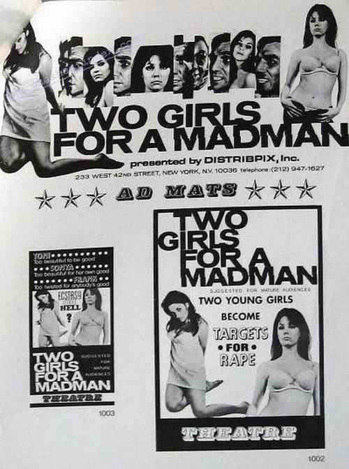 Two Girls for a Madman backdrop
