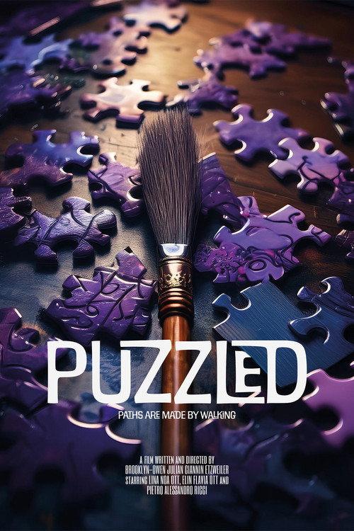 Puzzled - Paths are made by walking backdrop