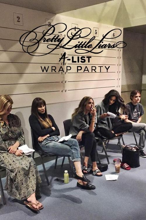 Pretty Little Liars: A-List Wrap Party backdrop