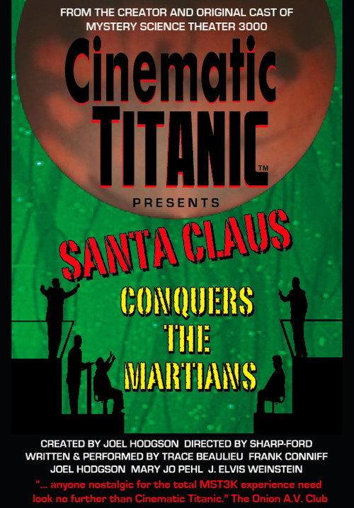 Cinematic Titanic: Santa Claus Conquers the Martians backdrop