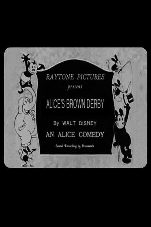 Alice's Brown Derby backdrop